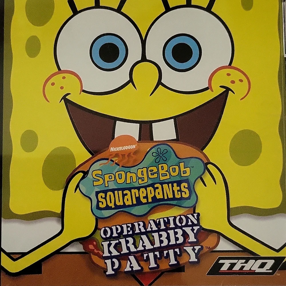 SpongeBob SquarePants Operation Crabby Patty THQ PC CD
